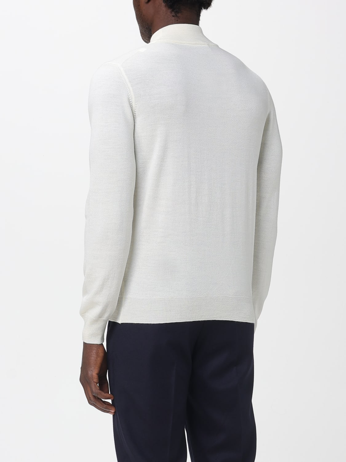 TAGLIATORE PULLOVER: Pullover herren Tagliatore, Yellow Cream - Img 2