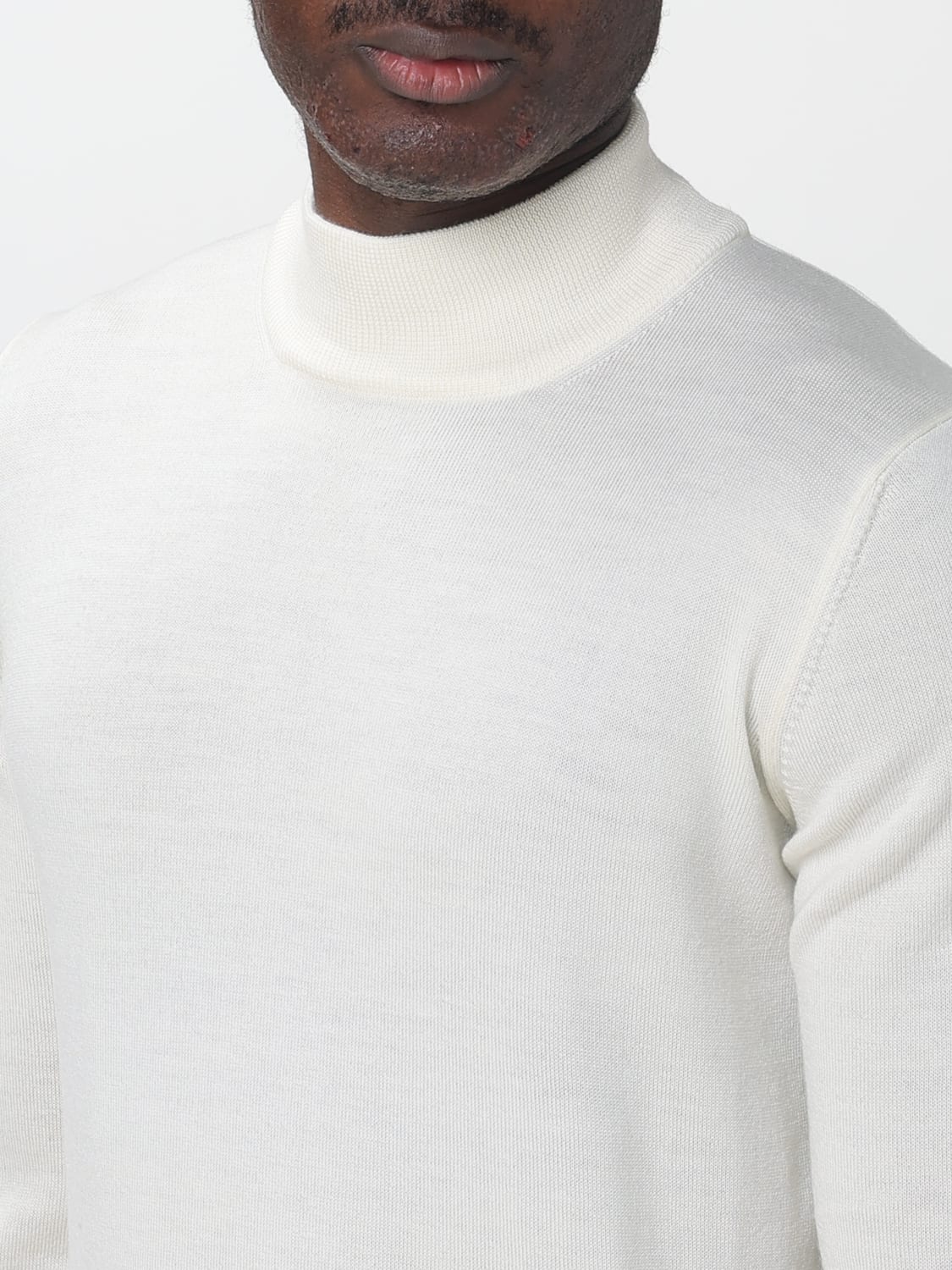 TAGLIATORE PULLOVER: Pullover herren Tagliatore, Yellow Cream - Img 3