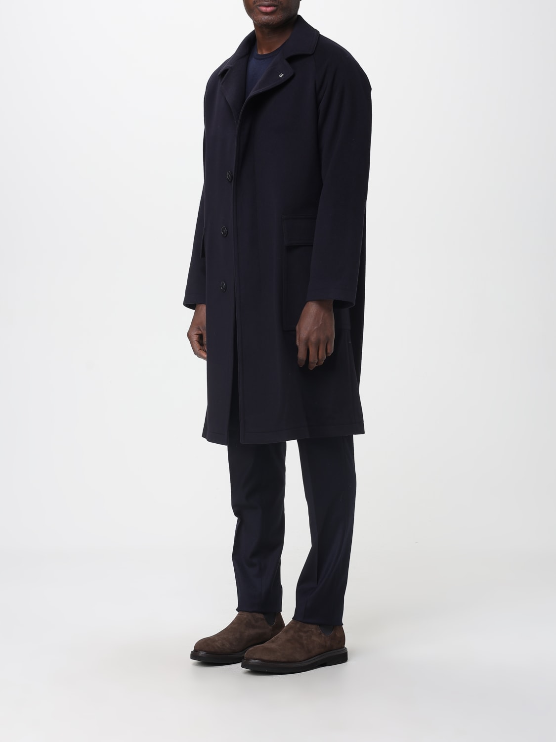 TAGLIATORE COAT: Coat men Tagliatore, Blue - Img 3