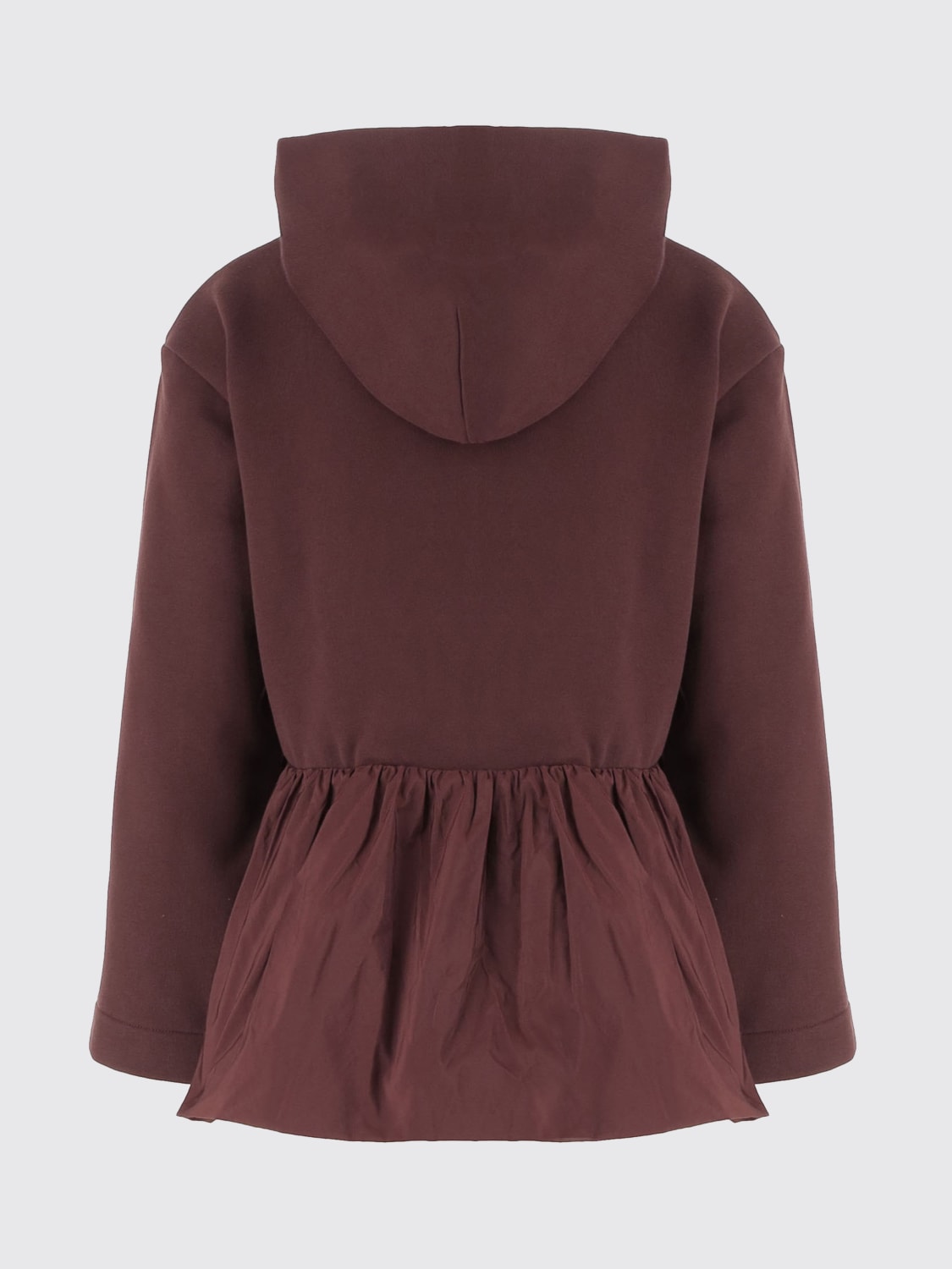 PATOU FELPA: Felpa in cotone con cappuccio Patou, Rosso - Img 2