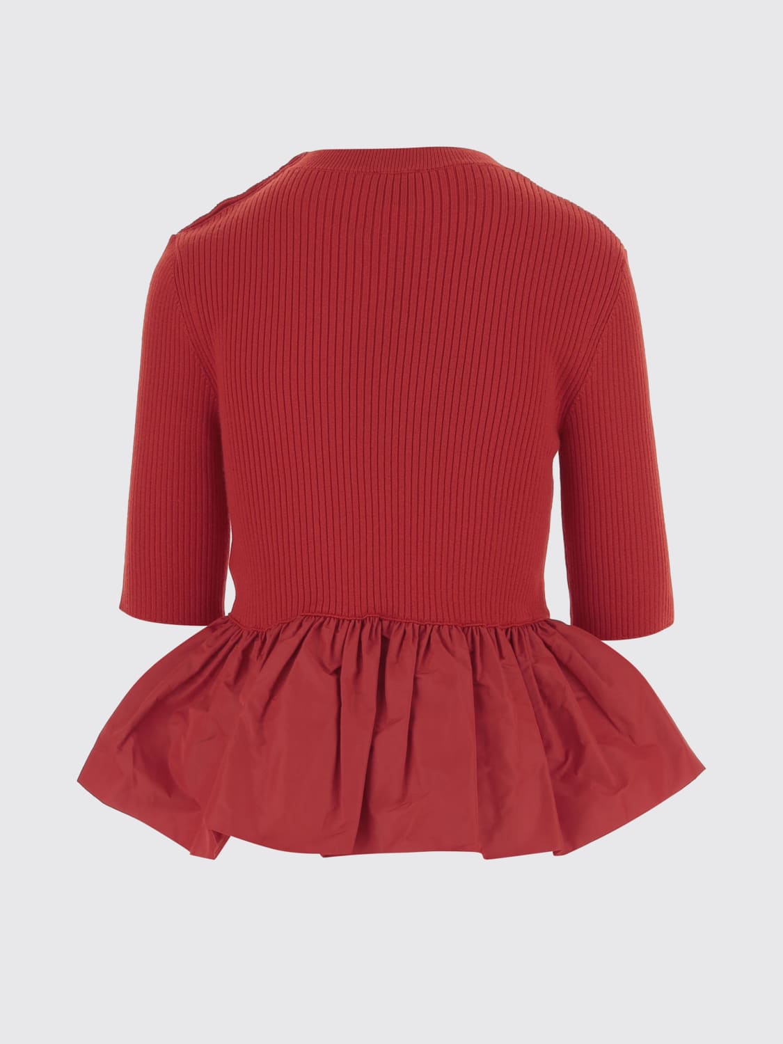 PATOU TOP: Pull femme Patou, Rouge - Img 2