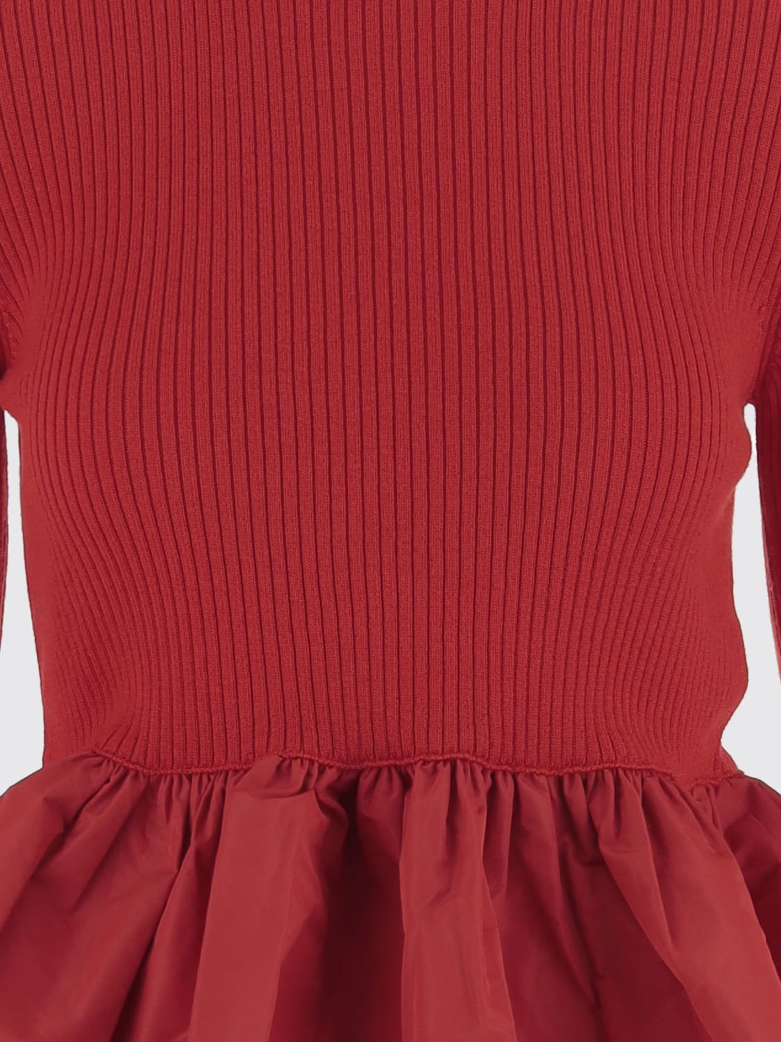 PATOU TOP: Pull femme Patou, Rouge - Img 3