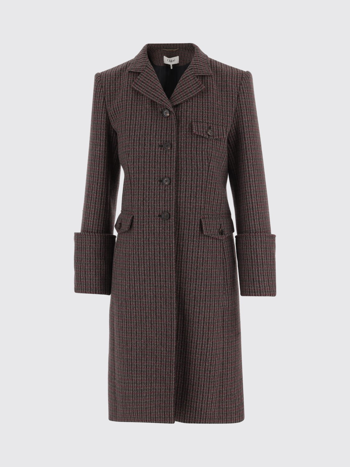 CHLOÉ COAT: Coat woman ChloÉ, Red - Img 1