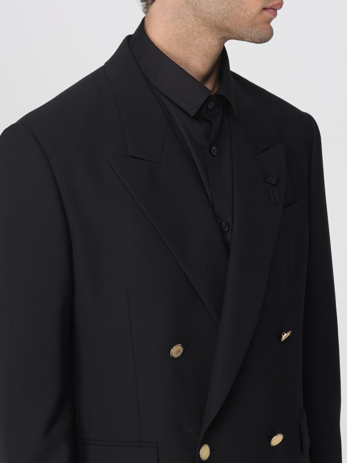 LARDINI JACKET: Jacket men Lardini, Black - Img 4