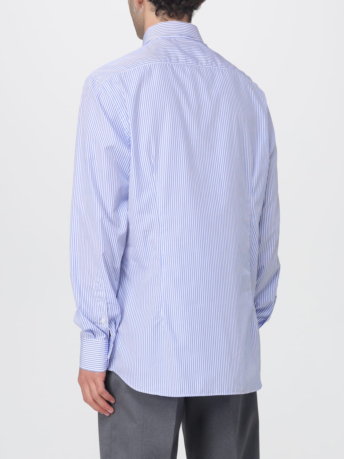 LARDINI SHIRT: Shirt men Lardini, Blue - Img 2