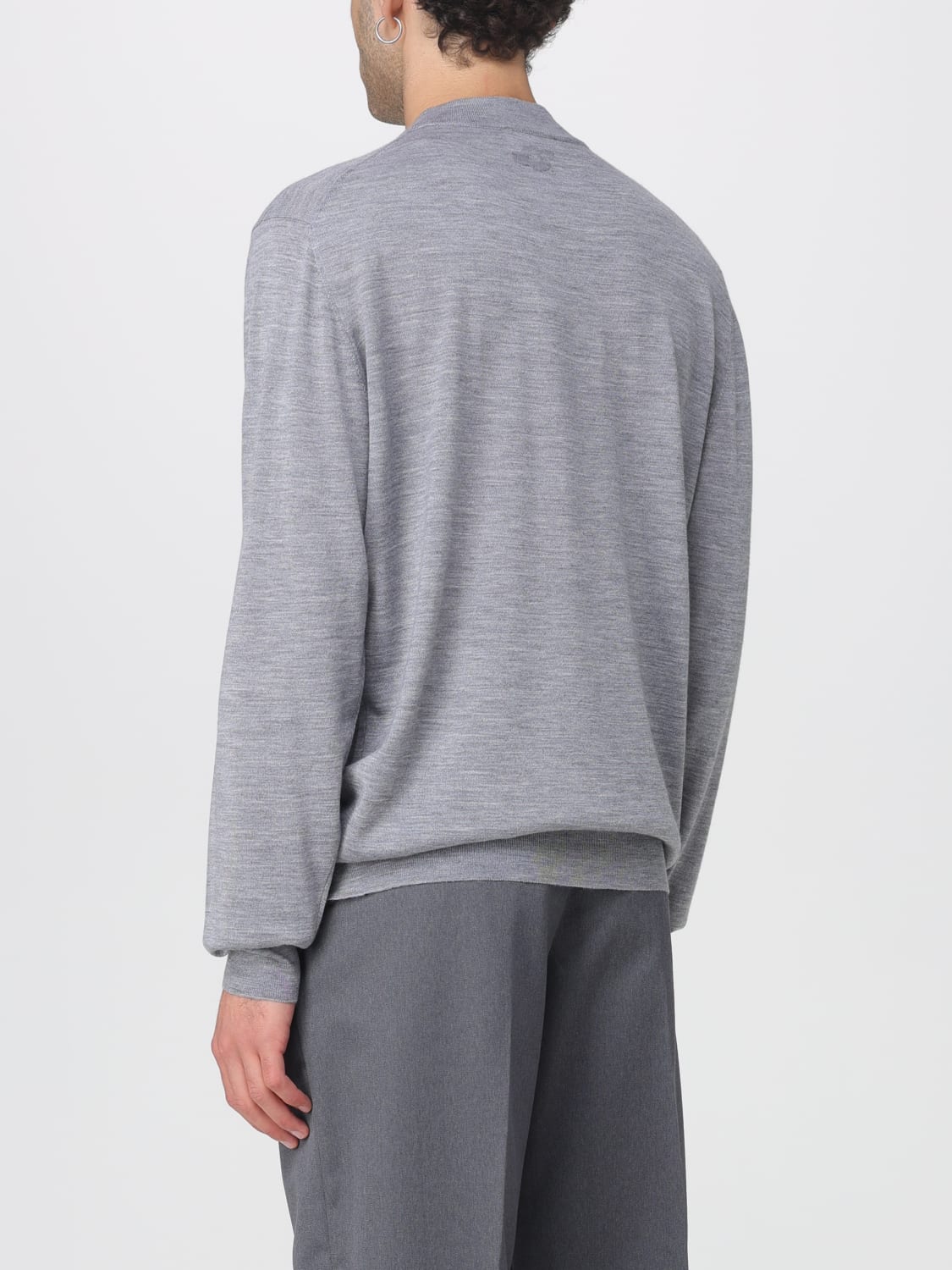 LARDINI SWEATER: Sweater men Lardini, Grey - Img 2