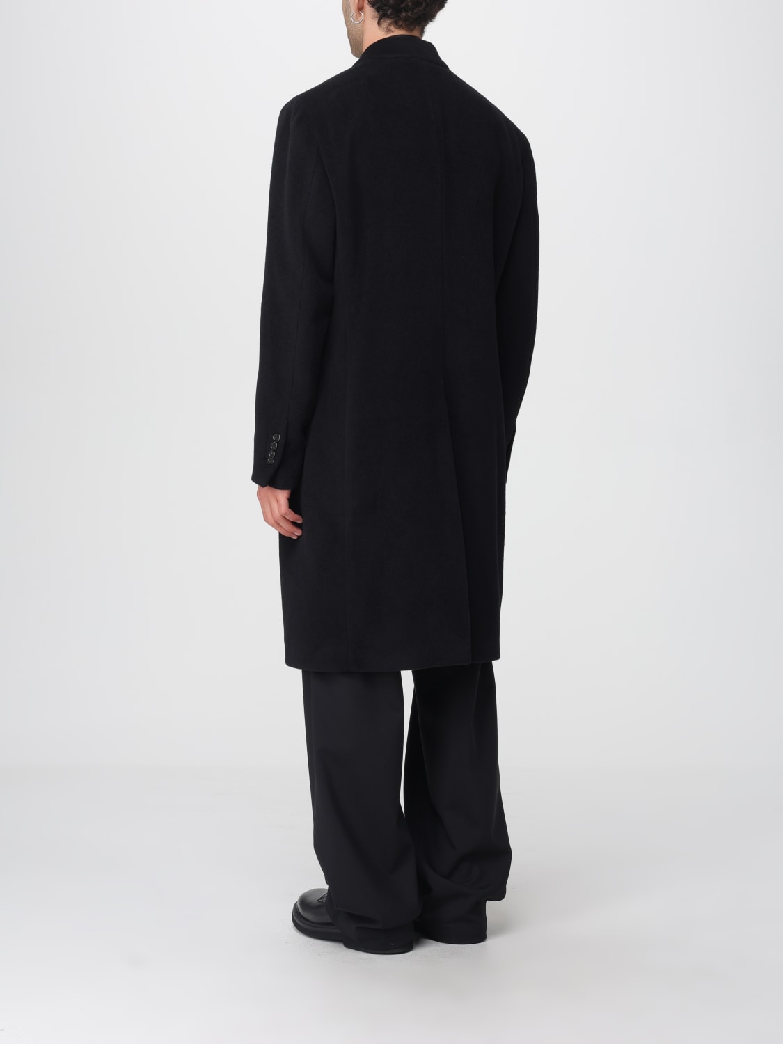 LARDINI COAT: Coat men Lardini, Black - Img 2