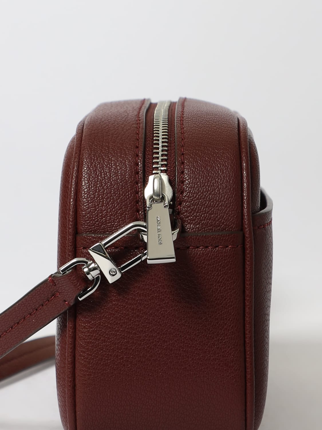 MICHAEL KORS BORSA A TRACOLLA: Borsa a tracolla Michael Kors in pelle, Bordeaux - Img 3