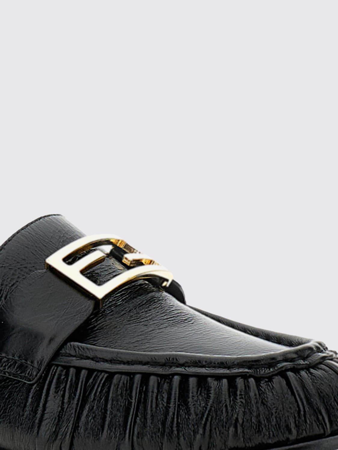 FENDI LOAFER: Shoes woman Fendi, Black - Img 4