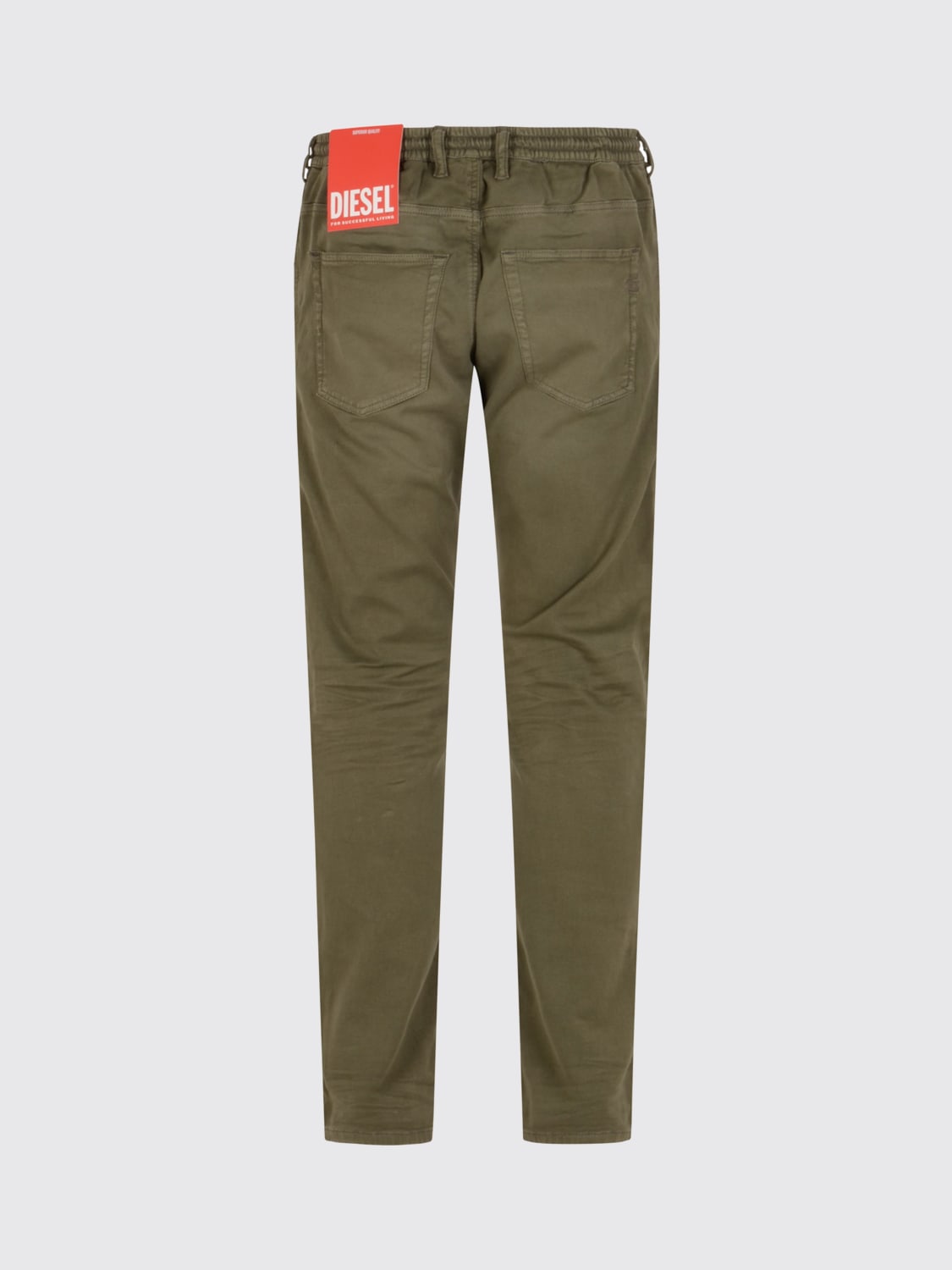 DIESEL JEANS: Pants men Diesel, Green - Img 2