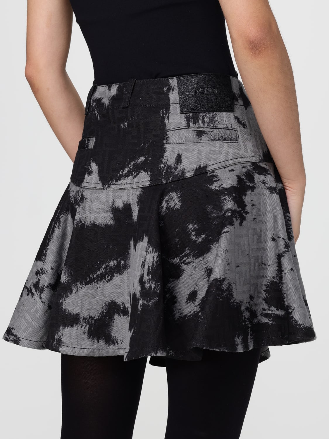 FENDI SKIRT: Skirt woman Fendi, Black - Img 5