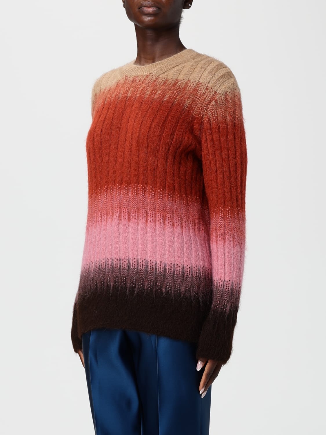 FENDI SWEATER: Top woman Fendi, Rust - Img 4