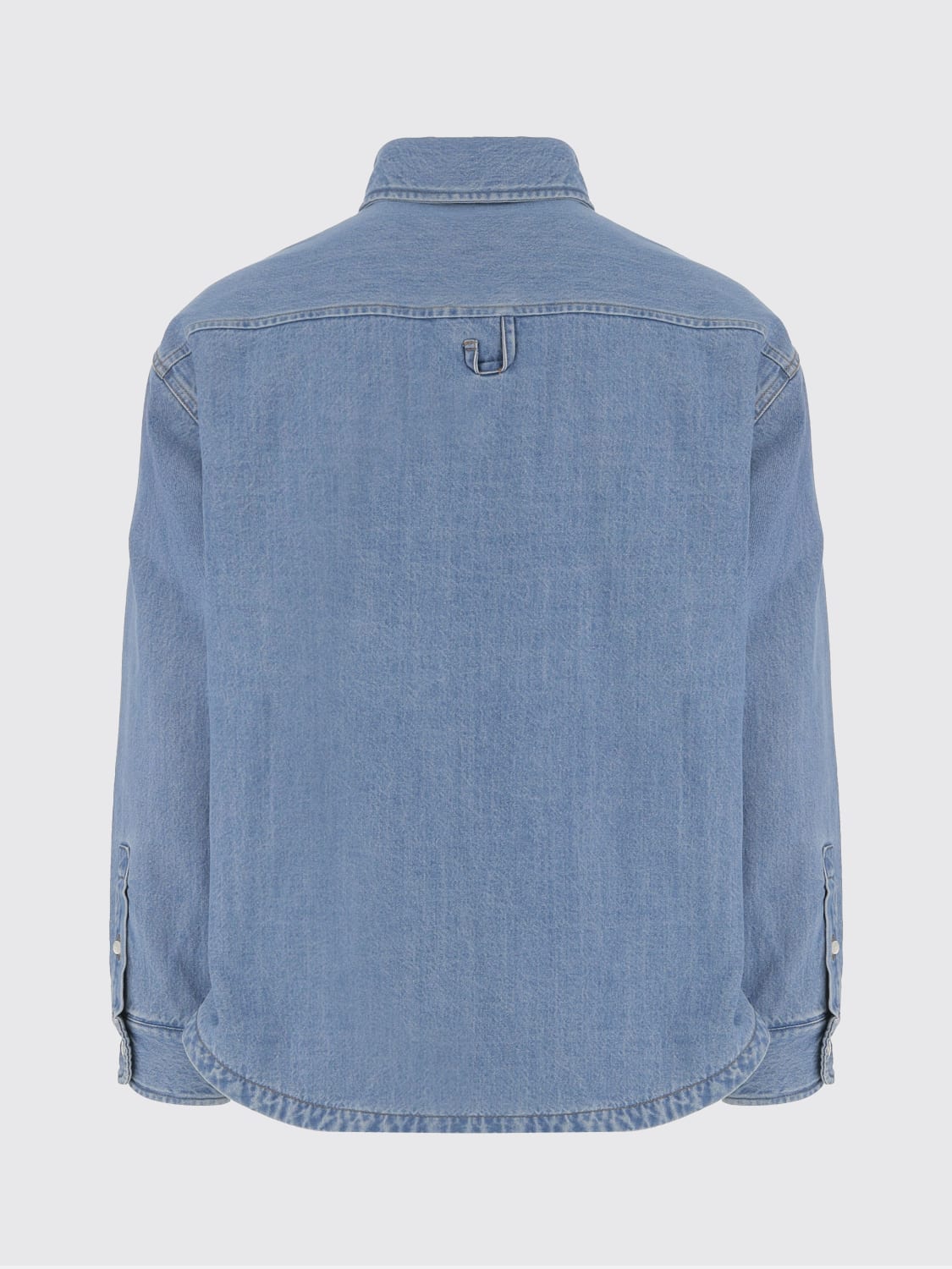 JACQUEMUS CAMICIA: Pantaloncino Jacquemus in cotone , Denim - Img 2