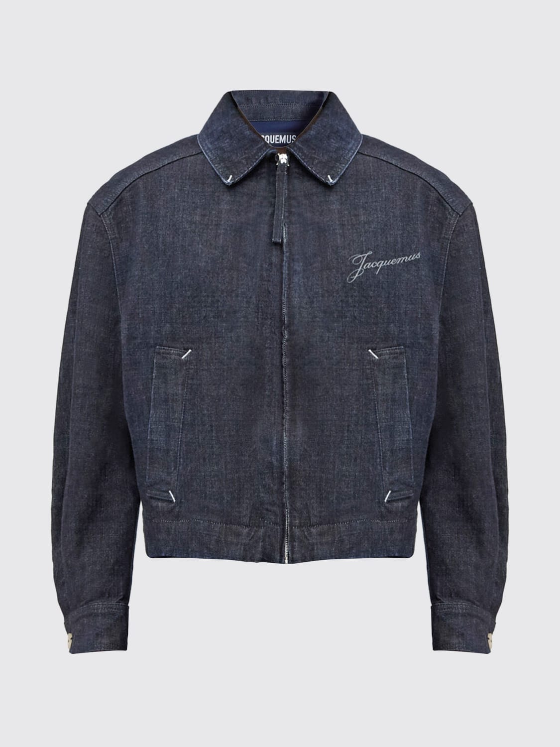 JACQUEMUS JACKET: Jacket woman Jacquemus, Navy - Img 1