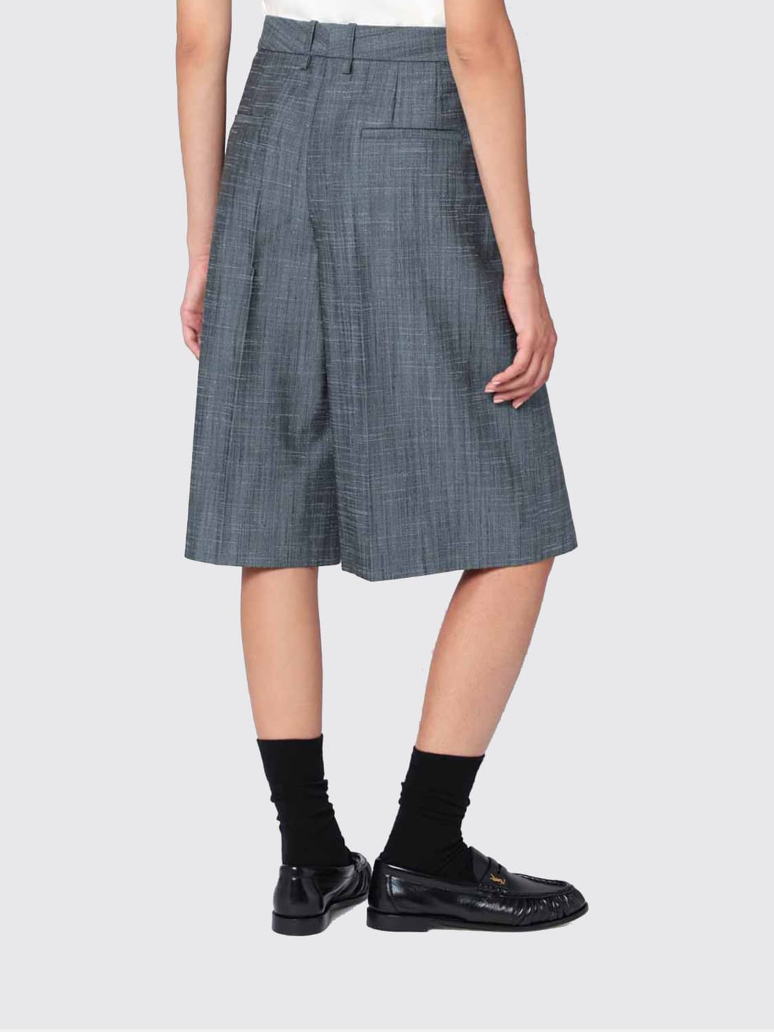 JIL SANDER PANTALONES CORTOS: Pantalones cortos mujer Jil Sander, Gris - Img 3