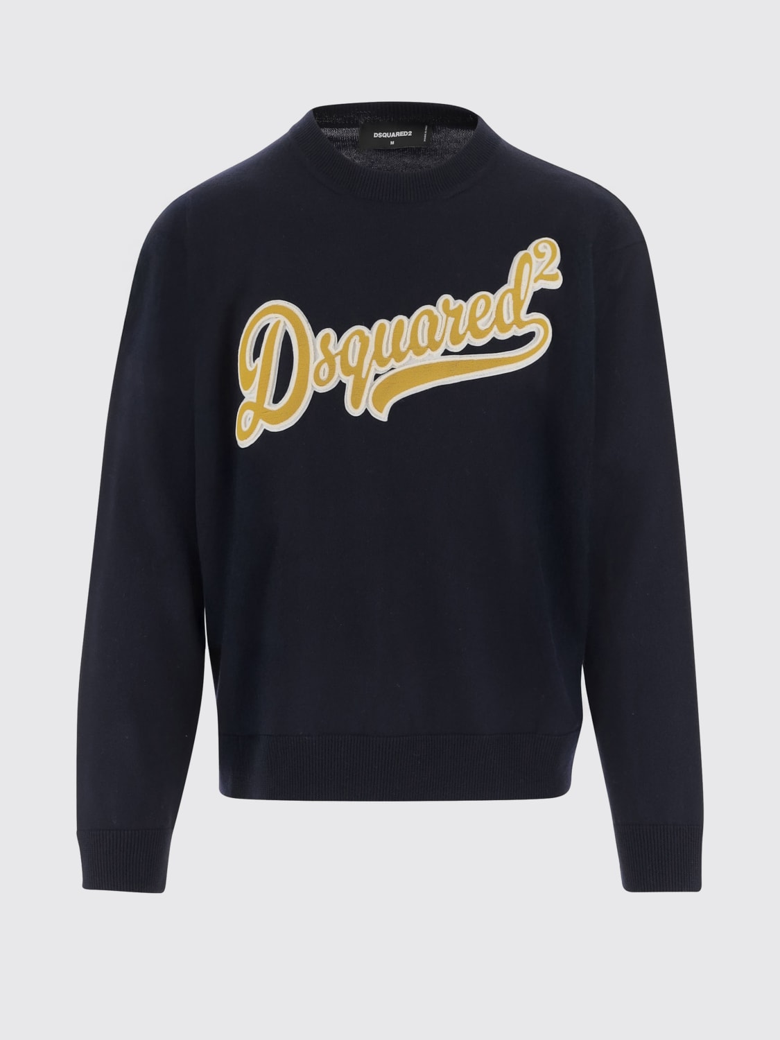 DSQUARED2 SWEATER: Sweatshirt men Dsquared2, Blue - Img 1