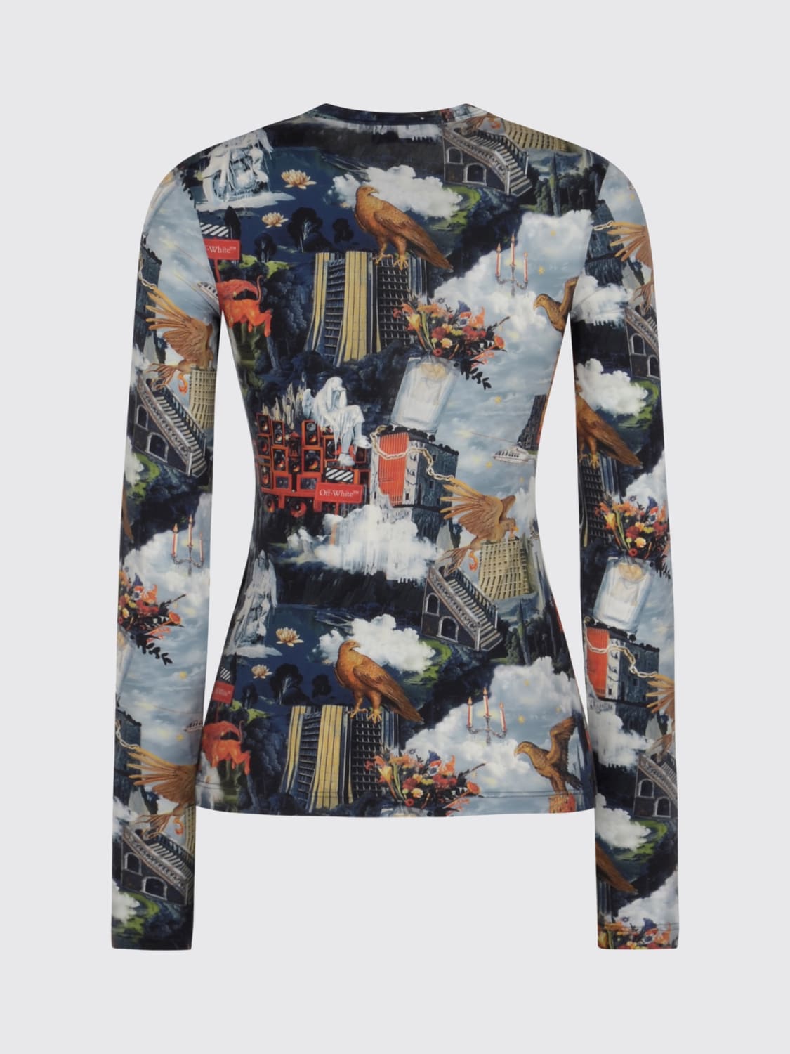 OFF-WHITE TOP: Top femme Off-white, Multicolore - Img 2