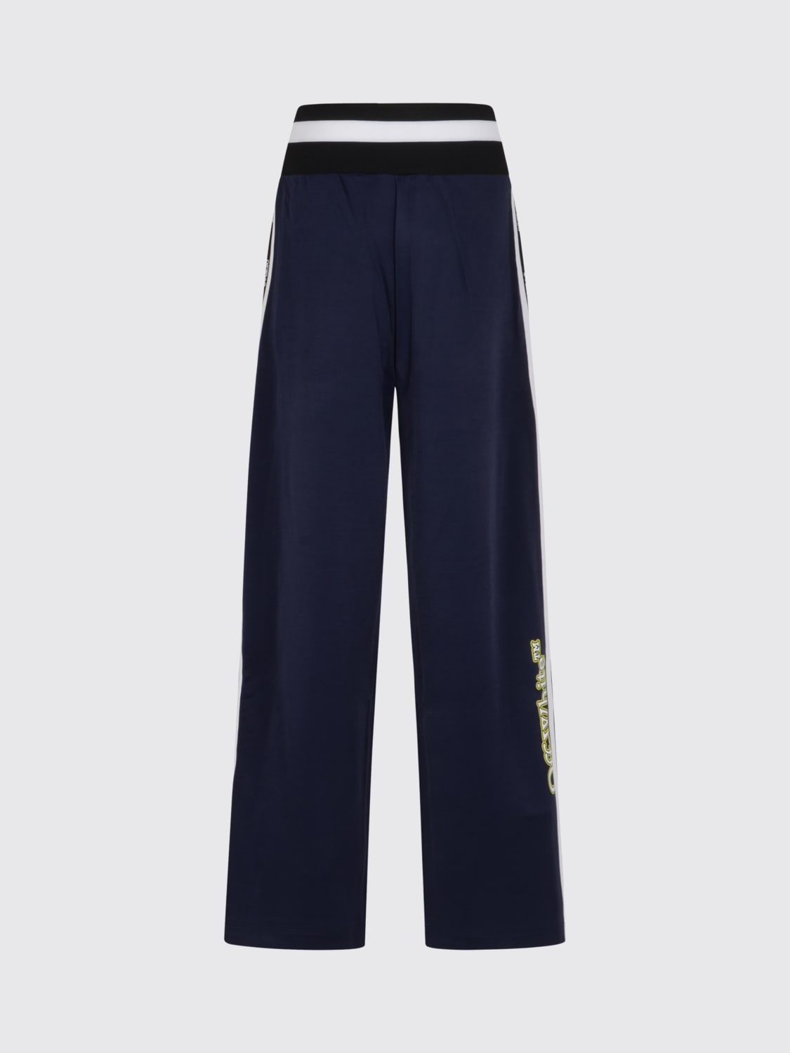 OFF-WHITE PANTS: Pants woman Off-white, Blue - Img 2