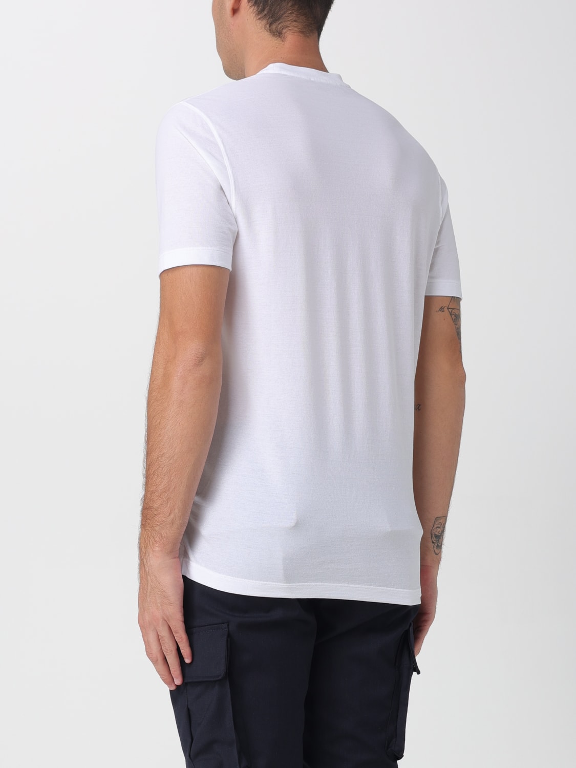ZANONE CAMISETA: Camiseta hombre Zanone, Blanco - Img 2
