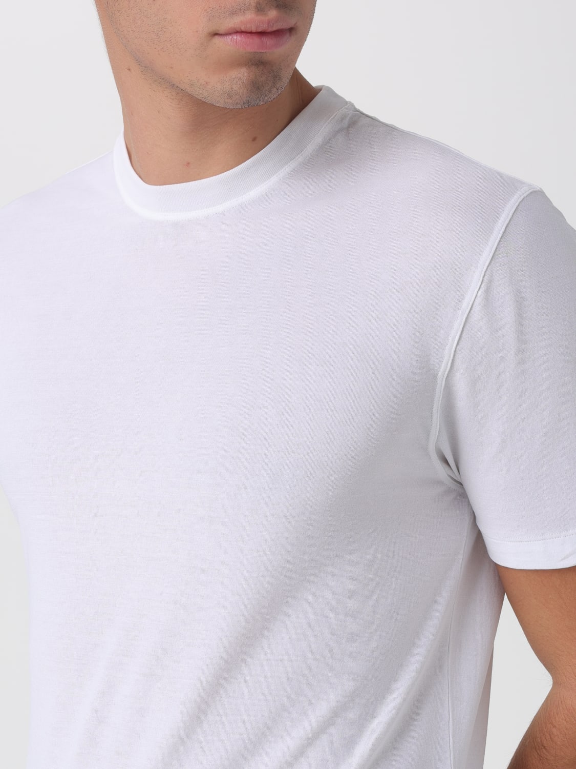 ZANONE CAMISETA: Camiseta hombre Zanone, Blanco - Img 3