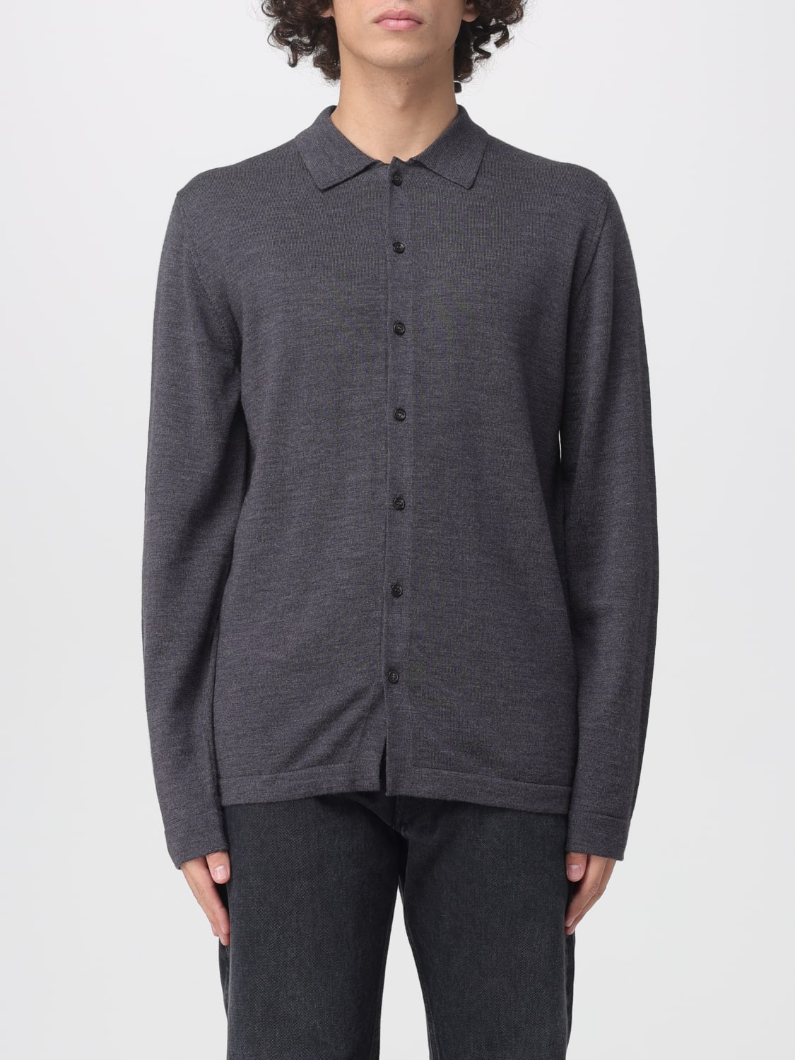 ZANONE CAMICIA: Camicia Zanone in lana vergine , Grigio - Img 1