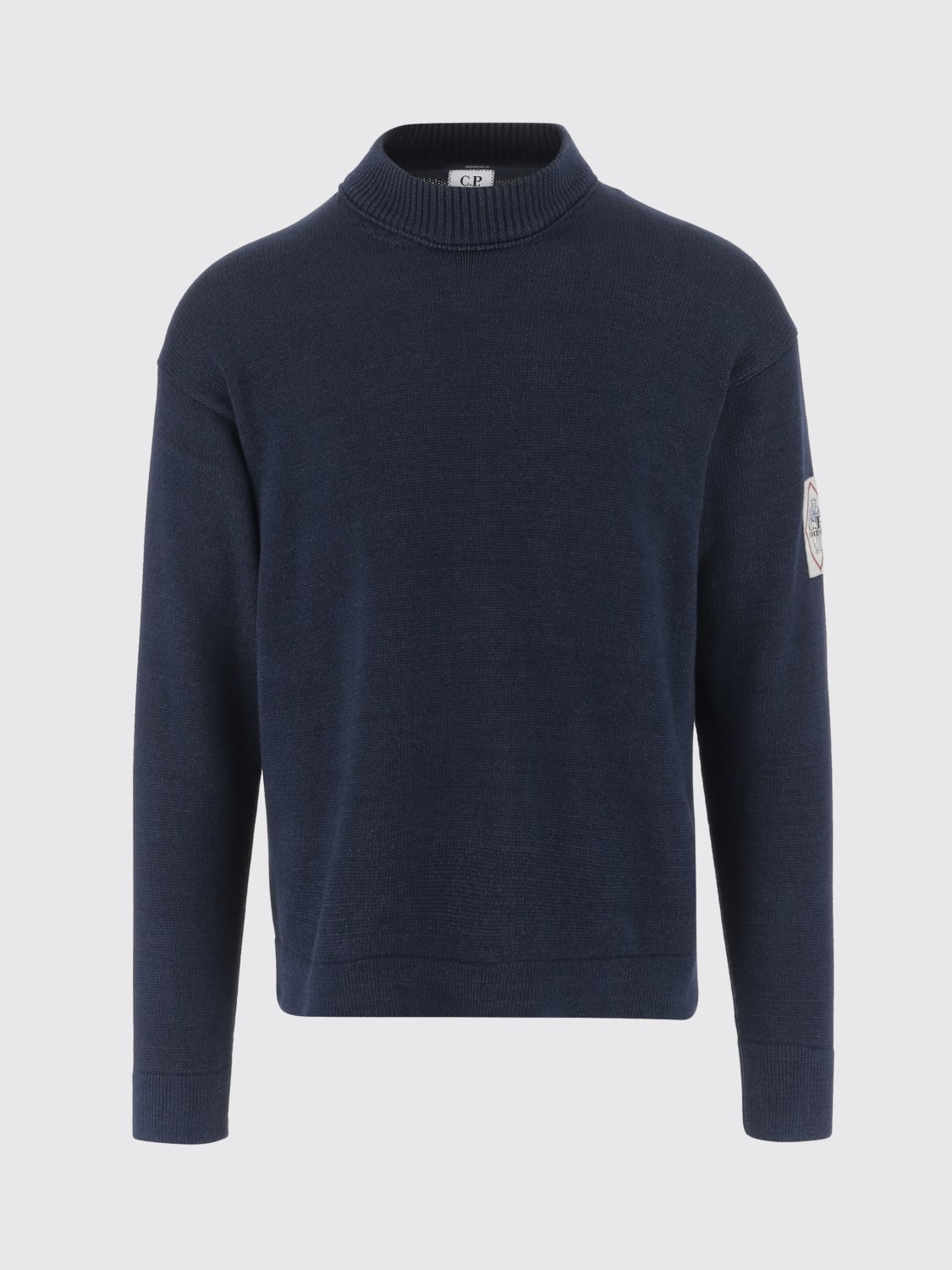 C.P. COMPANY SWEATER: Sweatshirt men C.P. Company, Blue - Img 1