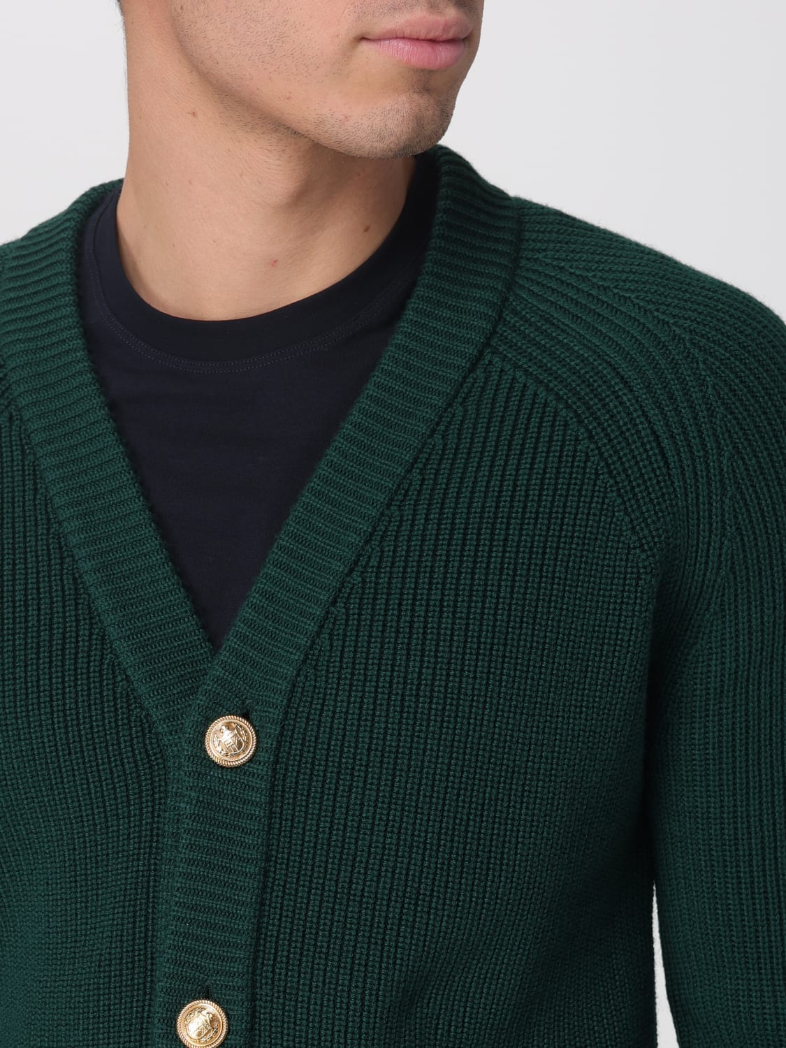 ZANONE SWEATER: Cardigan men Zanone, Green - Img 4