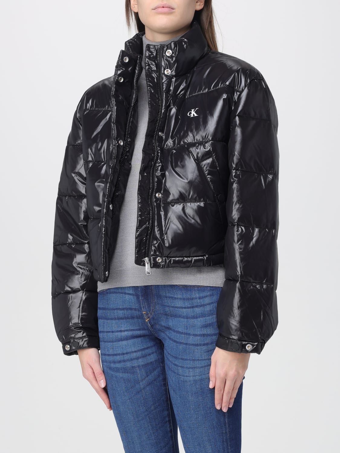 CALVIN KLEIN JEANS VESTE: Veste femme Calvin Klein Jeans, Noir - Img 3