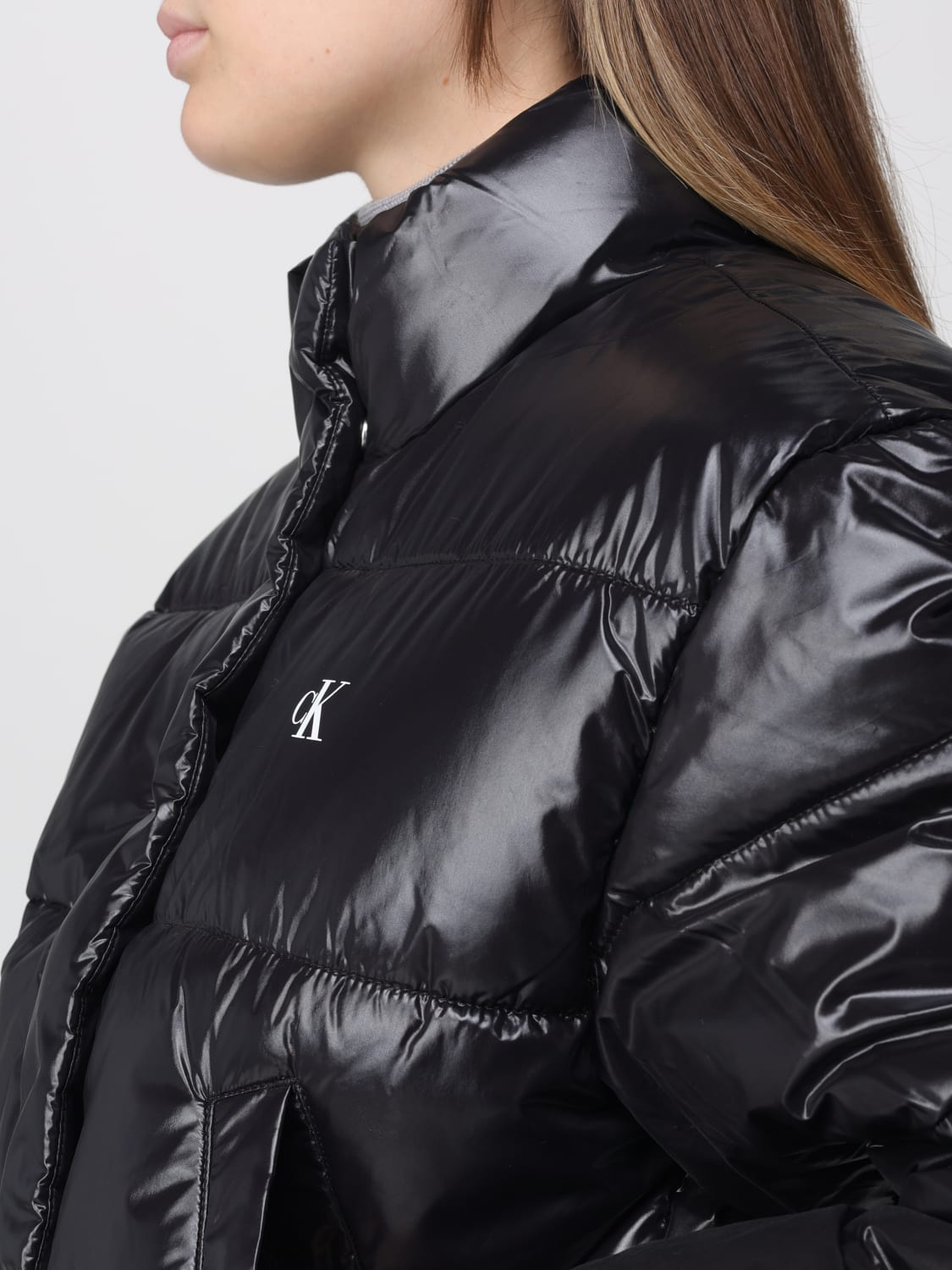 CALVIN KLEIN JEANS VESTE: Veste femme Calvin Klein Jeans, Noir - Img 4