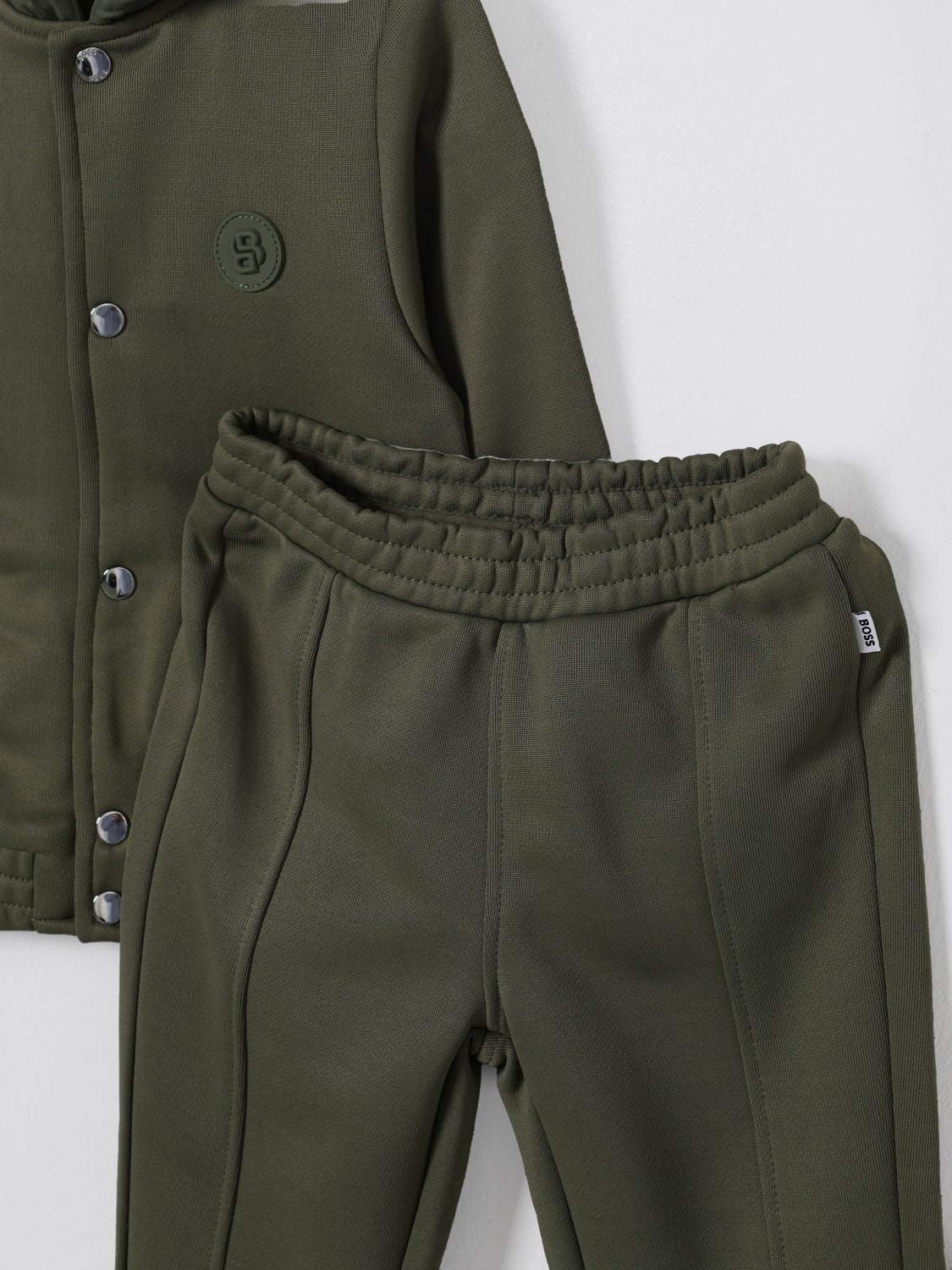 BOSS JUMPSUIT: Jumpsuit kids Boss, Green - Img 3