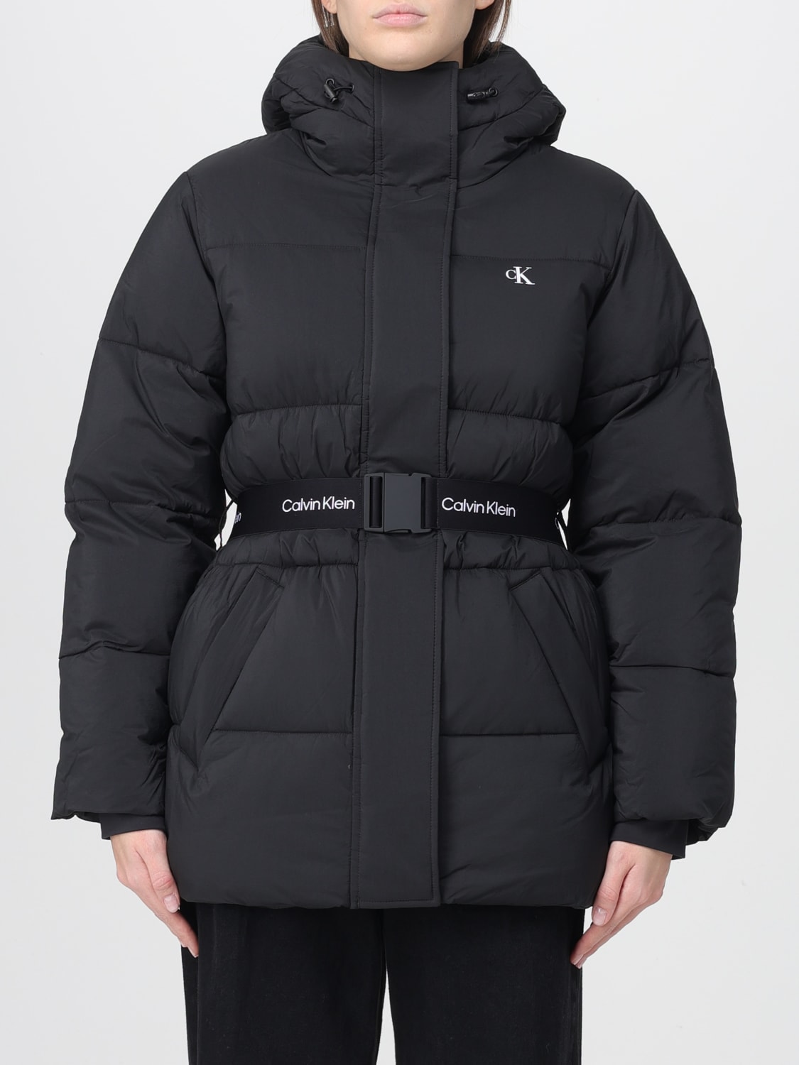 CALVIN KLEIN JEANS JACKET: Jacket woman Calvin Klein Jeans, Black - Img 1