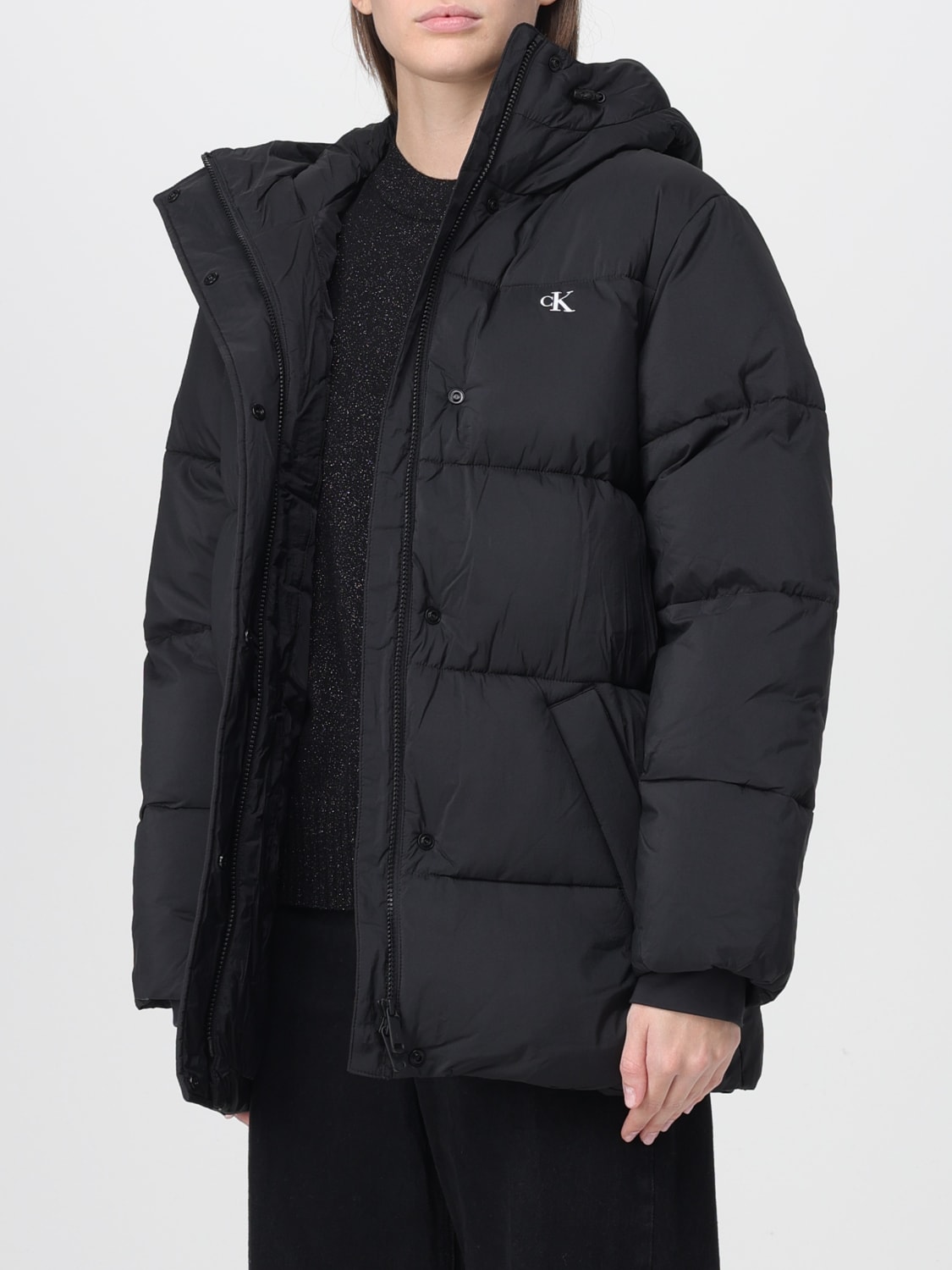 CALVIN KLEIN JEANS JACKET: Jacket woman Calvin Klein Jeans, Black - Img 3