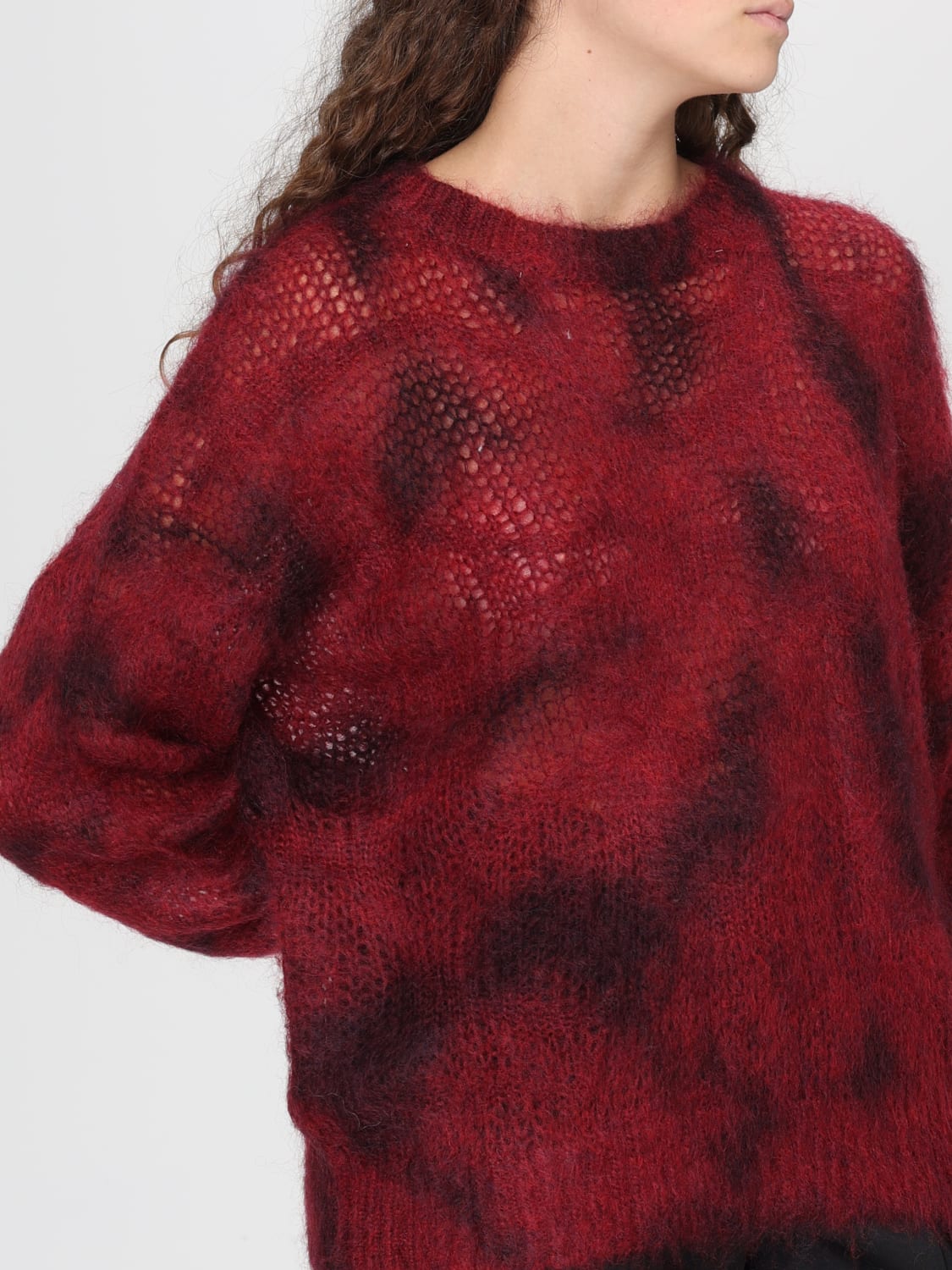 ISABEL MARANT PULLOVER: Sweatshirt damen Isabel Marant, Rot - Img 3