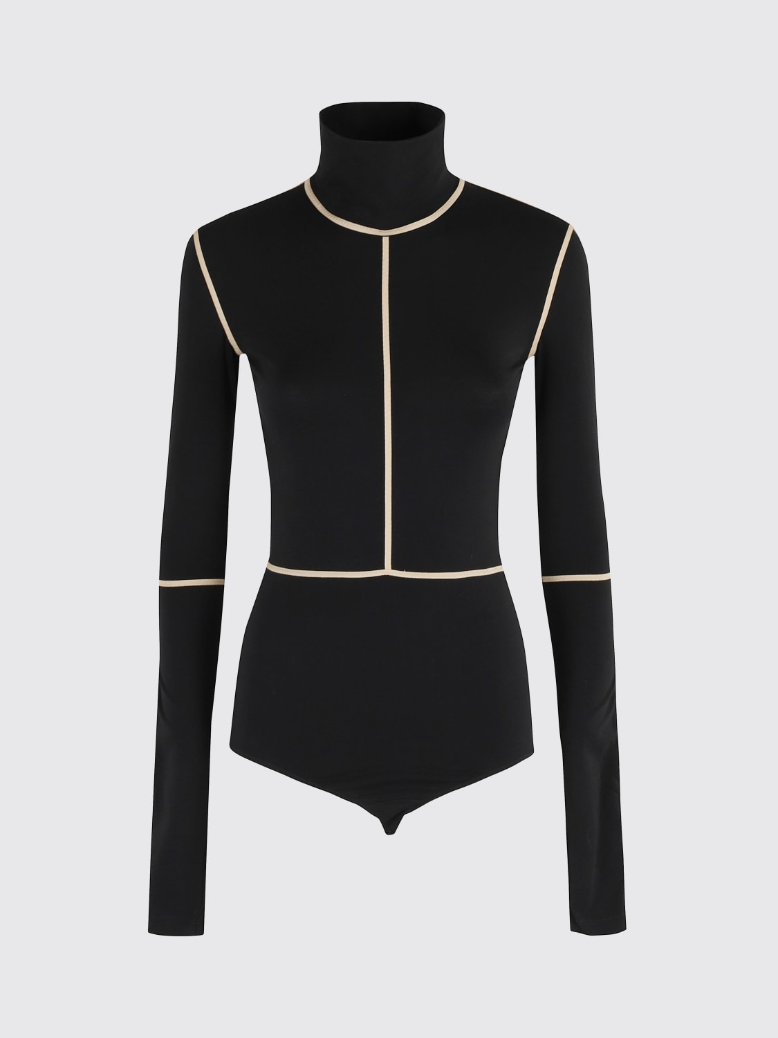 MM6 MAISON MARGIELA SWEATER: Bodysuit woman Mm6 Maison Margiela, Black - Img 1