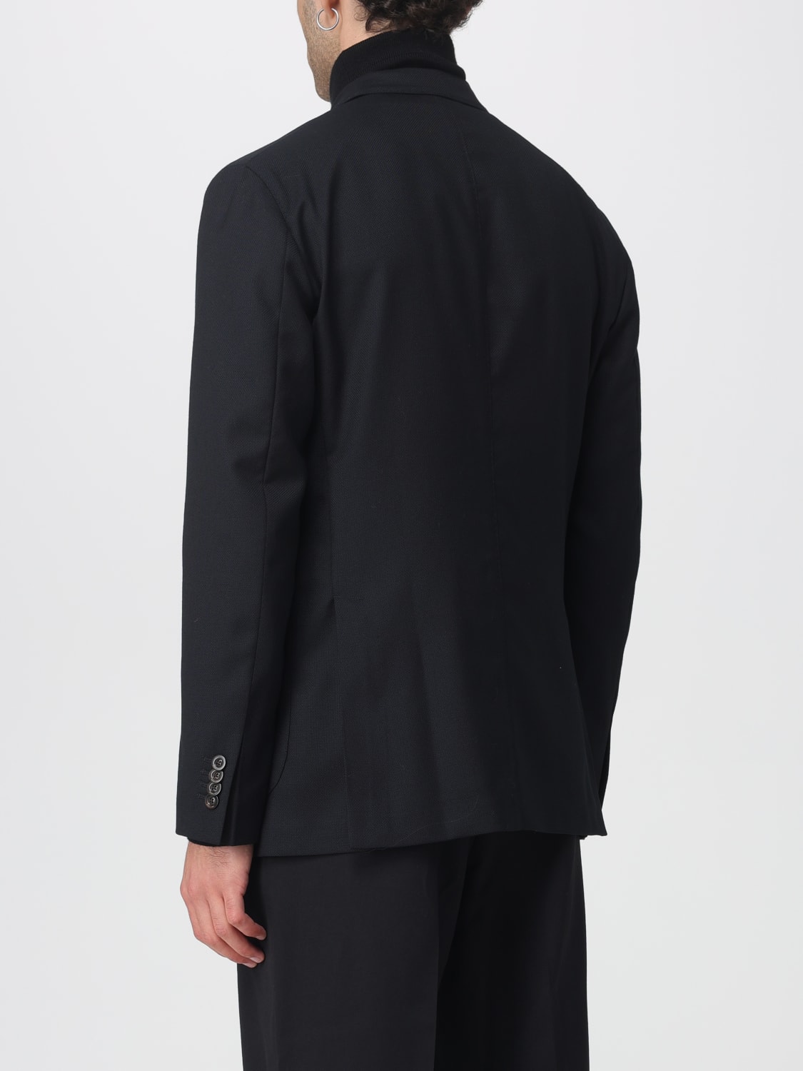 BOGLIOLI ジャケット: ジャケット メンズ Boglioli, ブラック - Img 2