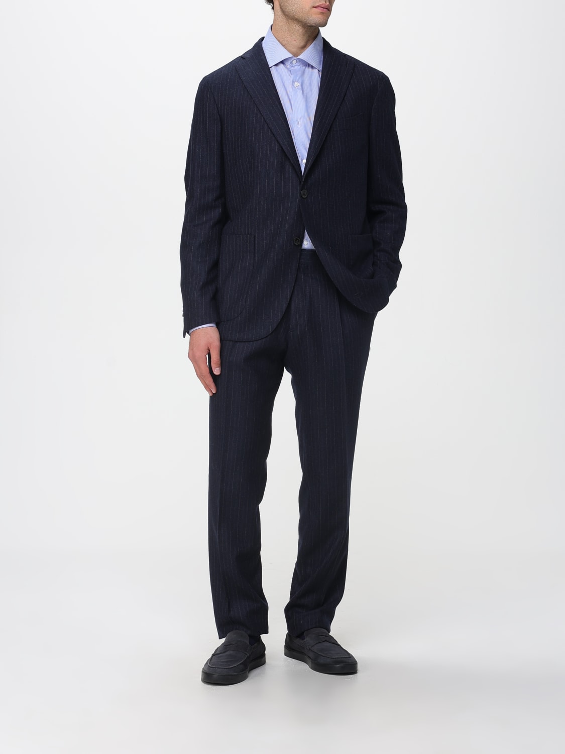 BOGLIOLI SUIT: Suit men Boglioli, Blue - Img 2