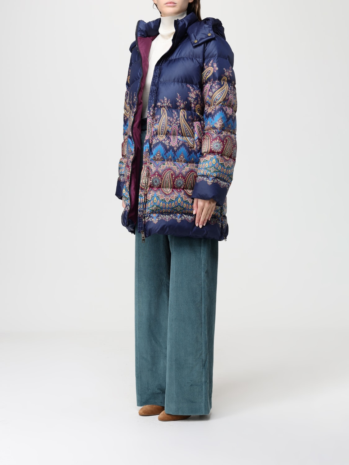 ETRO JACKE: Jacke damen Etro, Blau - Img 4