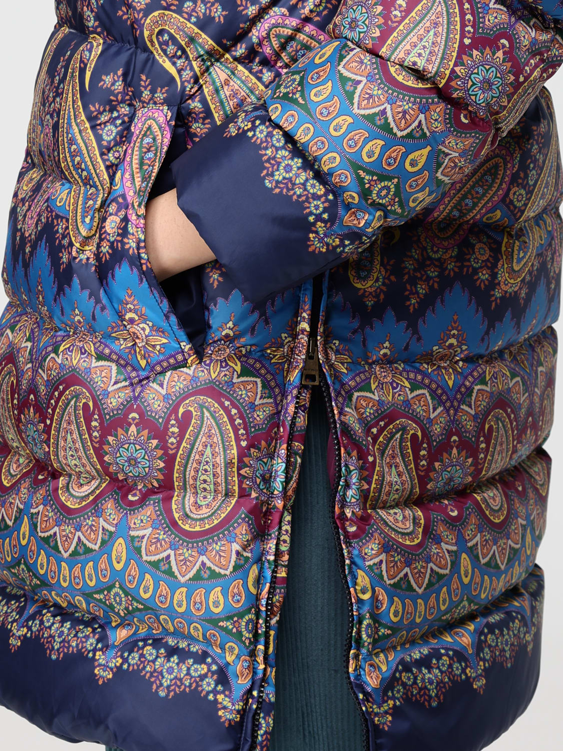 ETRO JACKE: Jacke damen Etro, Blau - Img 5