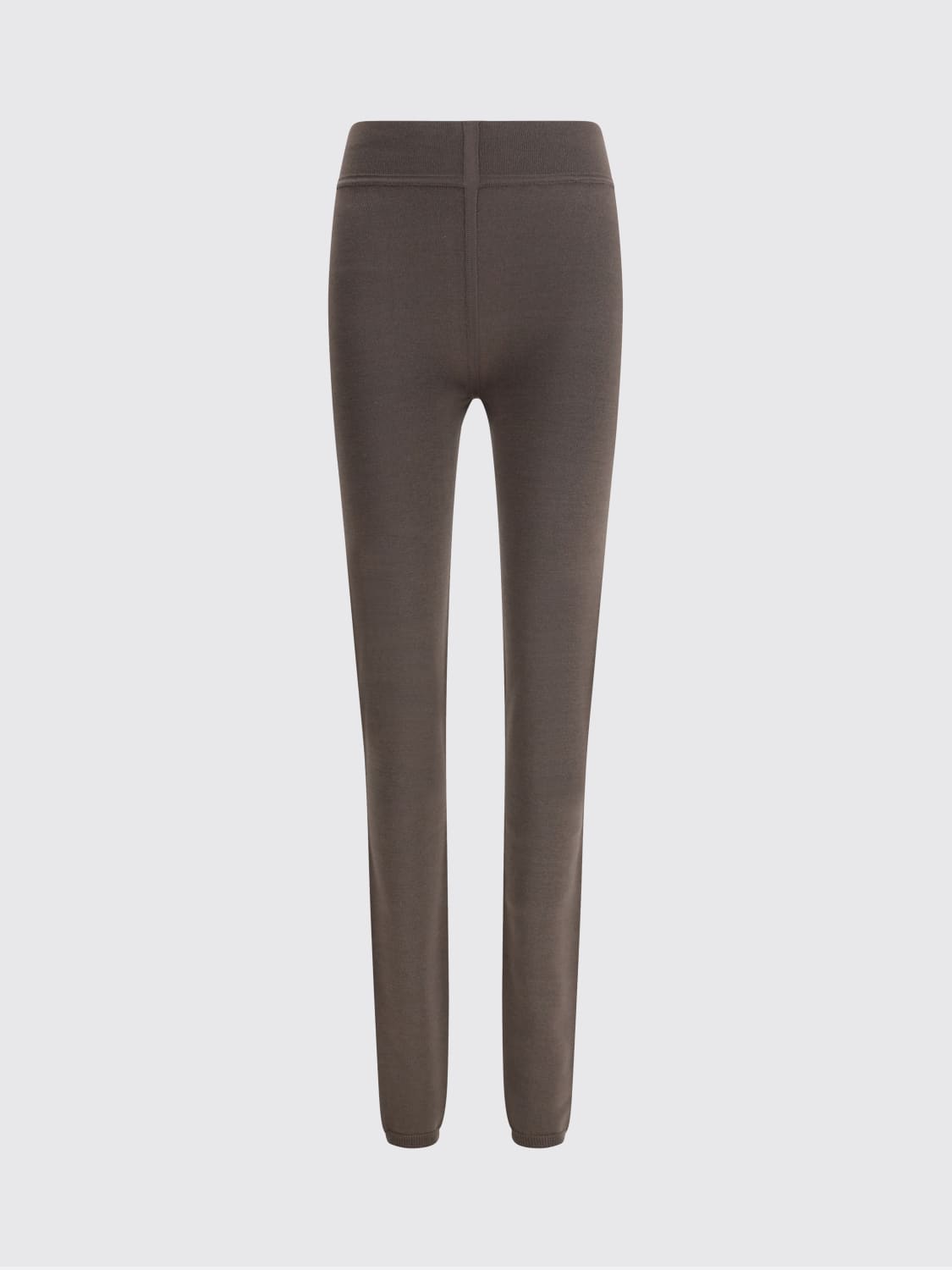 RICK OWENS PANTALONI: Leggings di lana Rick Owens, Polvere - Img 1