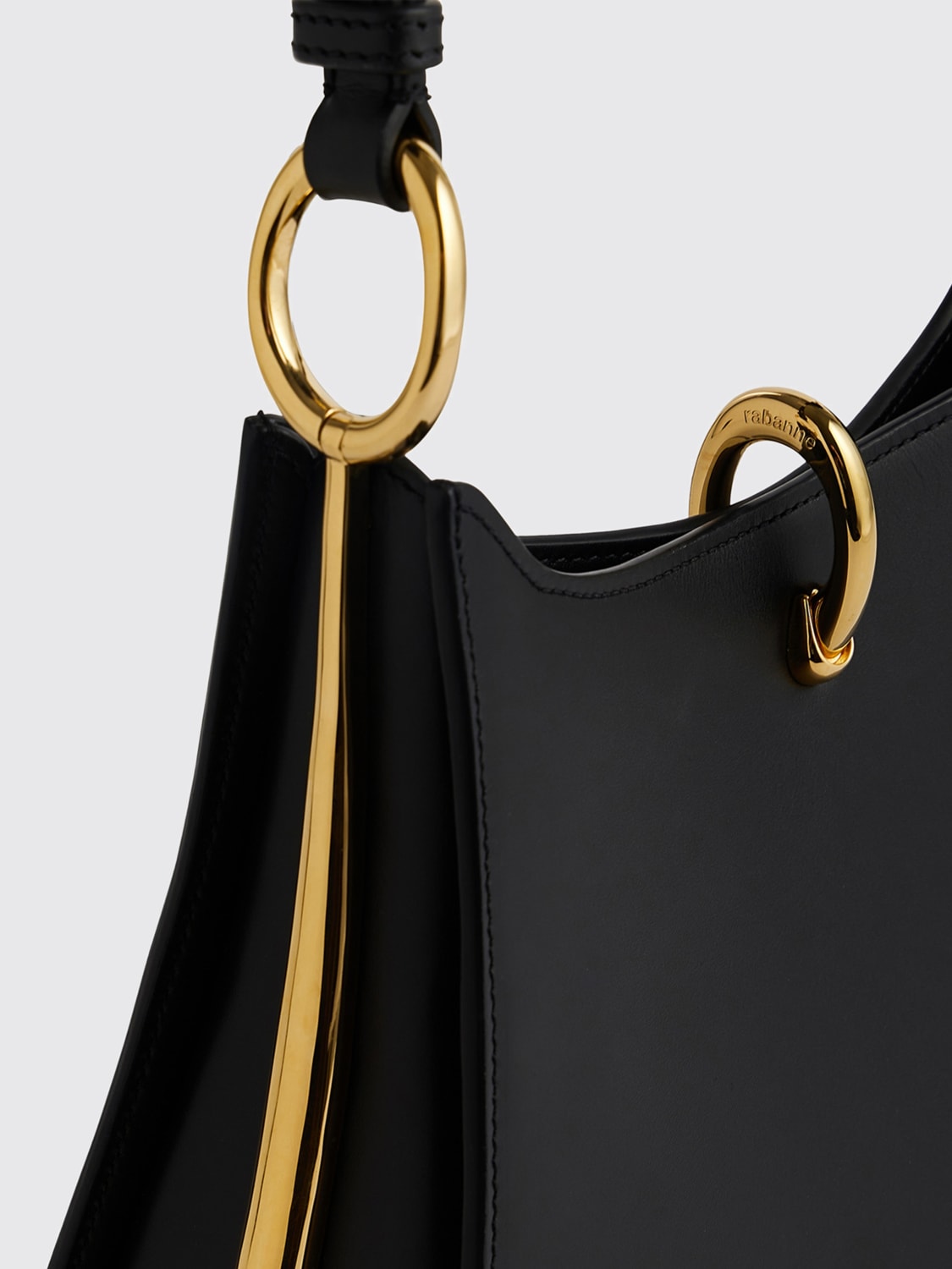 RABANNE CROSSBODY BAG: Shoulder bag woman Rabanne, Black - Img 3