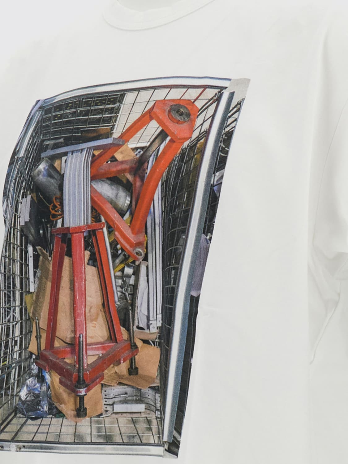 JUNYA WATANABE CAMISETA: Camiseta hombre Junya Watanabe, Blanco - Img 3