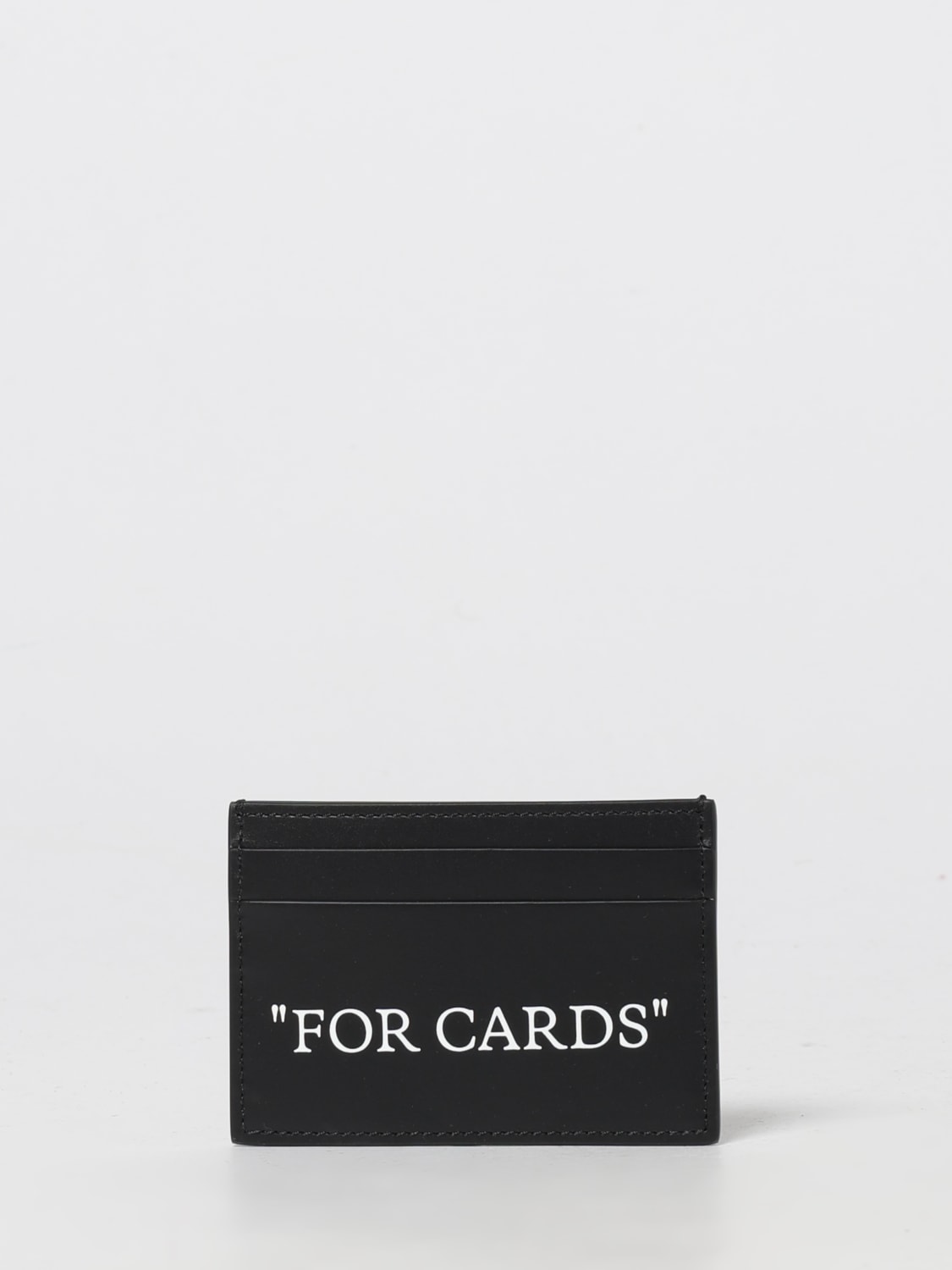 OFF-WHITE WALLET: Wallet men Off-white, Black - Img 1
