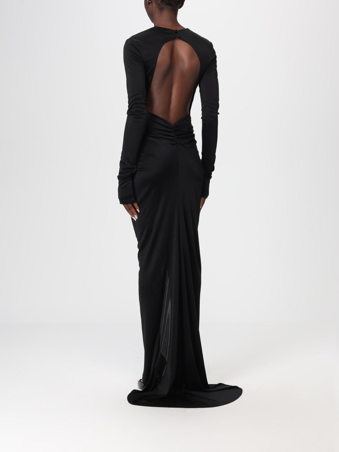 THE ANDAMANE ROBE: Robe femme Andamane, Noir - Img 2