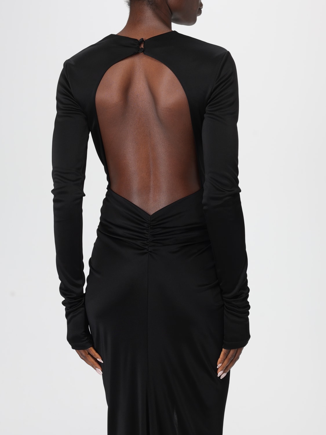 THE ANDAMANE ROBE: Robe femme Andamane, Noir - Img 3