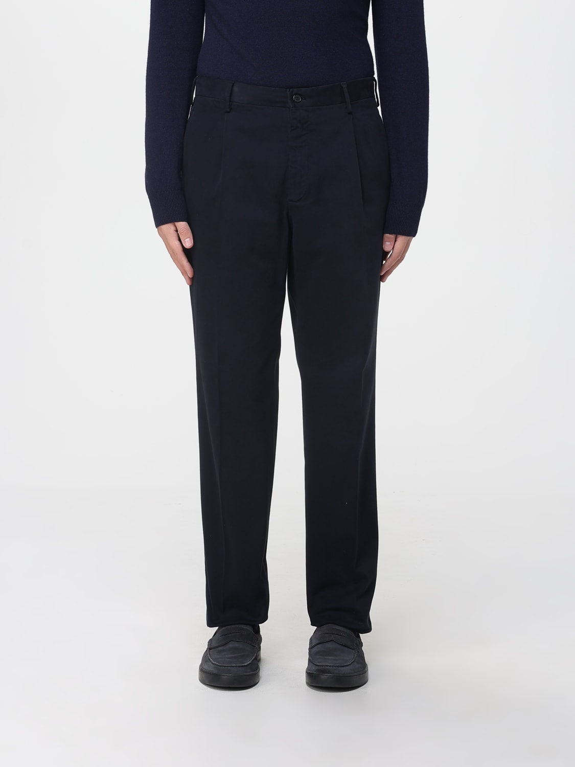 INCOTEX PANTS: Pants men Incotex, Black - Img 1
