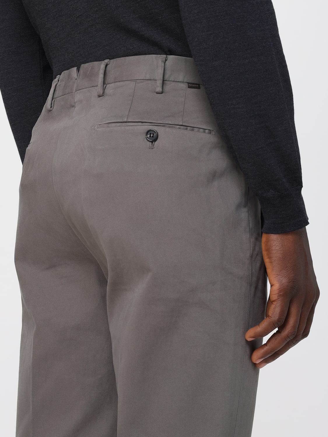 INCOTEX PANTALONES: Pantalones hombre Incotex, Gris - Img 3