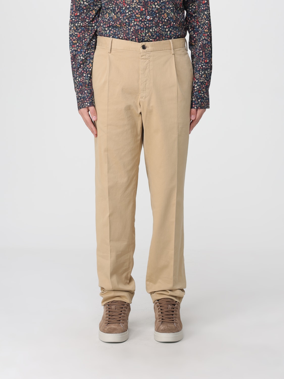 INCOTEX PANTALONES: Pantalones hombre Incotex, Beige - Img 1