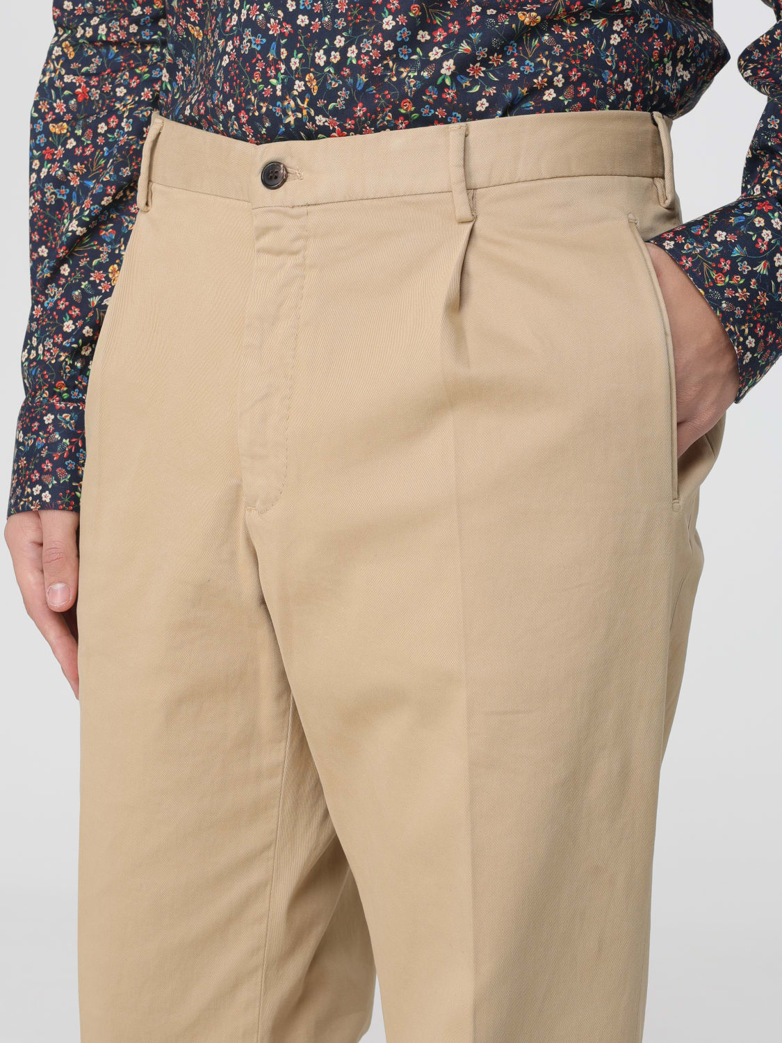 INCOTEX PANTALONES: Pantalones hombre Incotex, Beige - Img 3