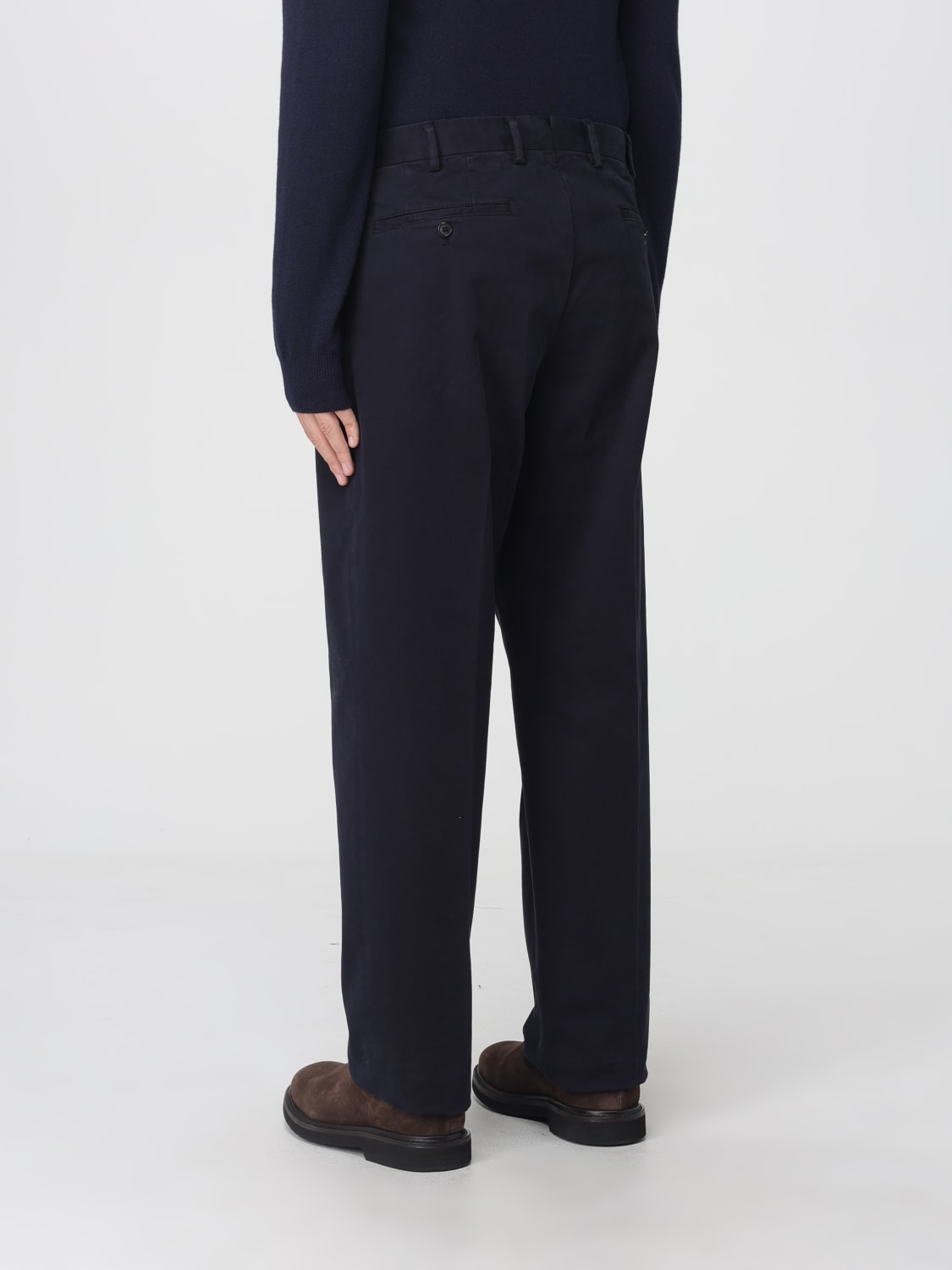 INCOTEX TROUSERS: Trousers men Incotex, Black - Img 2