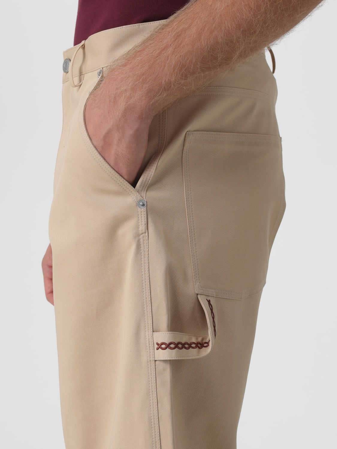 DRÔLE DE MONSIEUR HOSE: Hose herren Drôle De Monsieur, Beige - Img 4